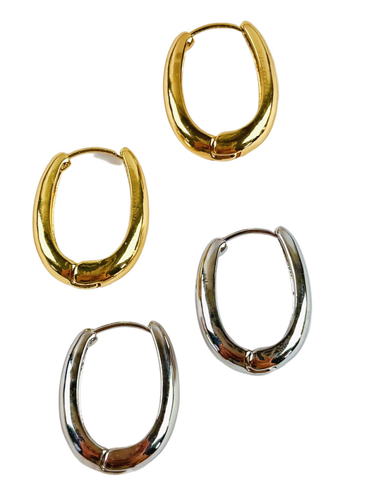 Oval Hoops