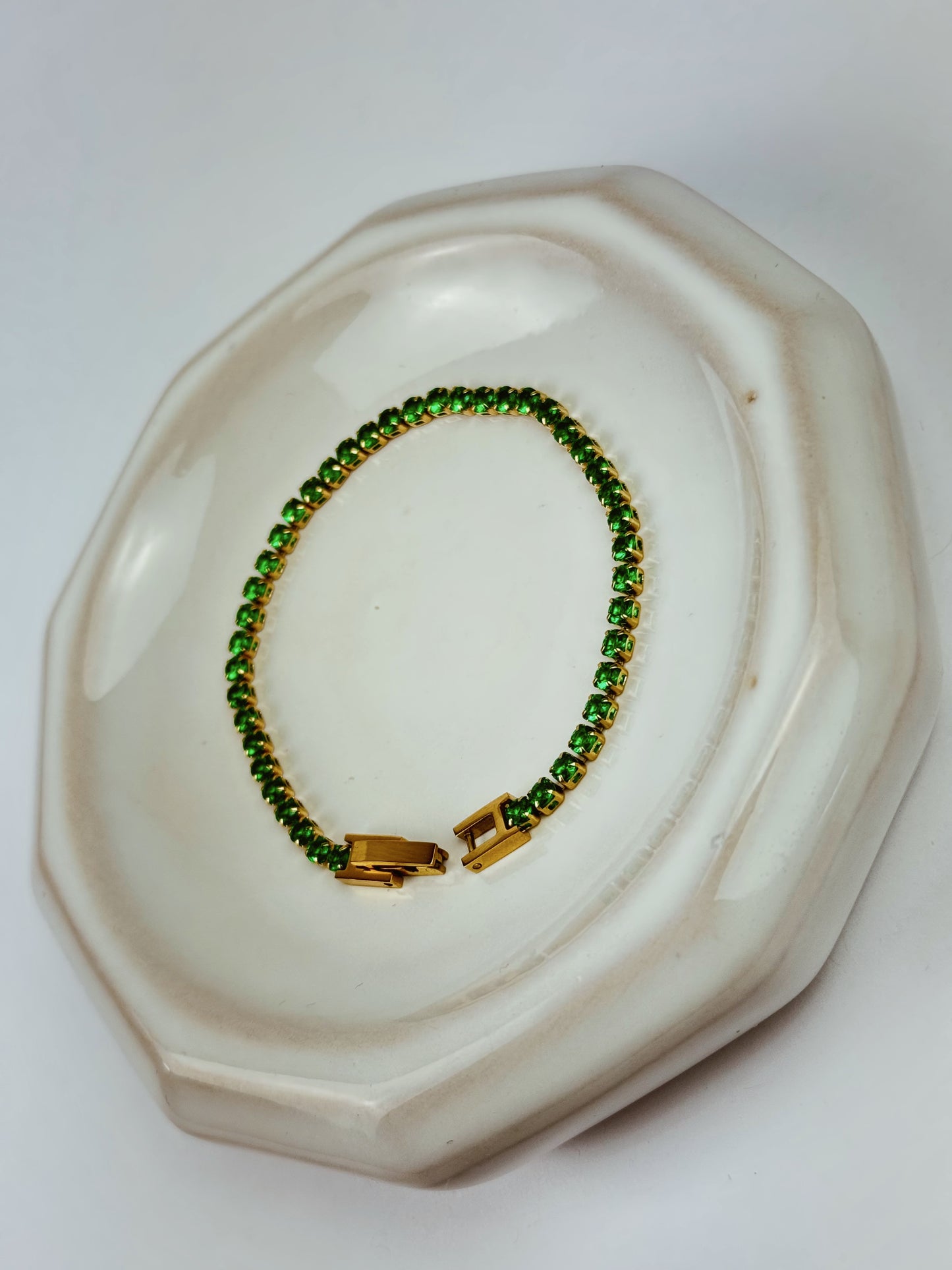 Emerald Tennis Bracelet