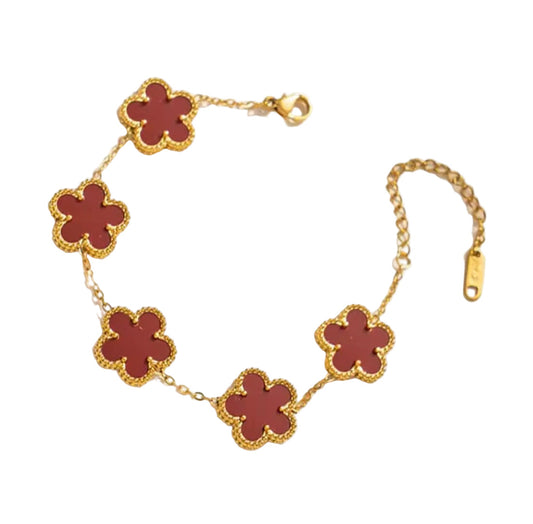 Red Clover Bracelet