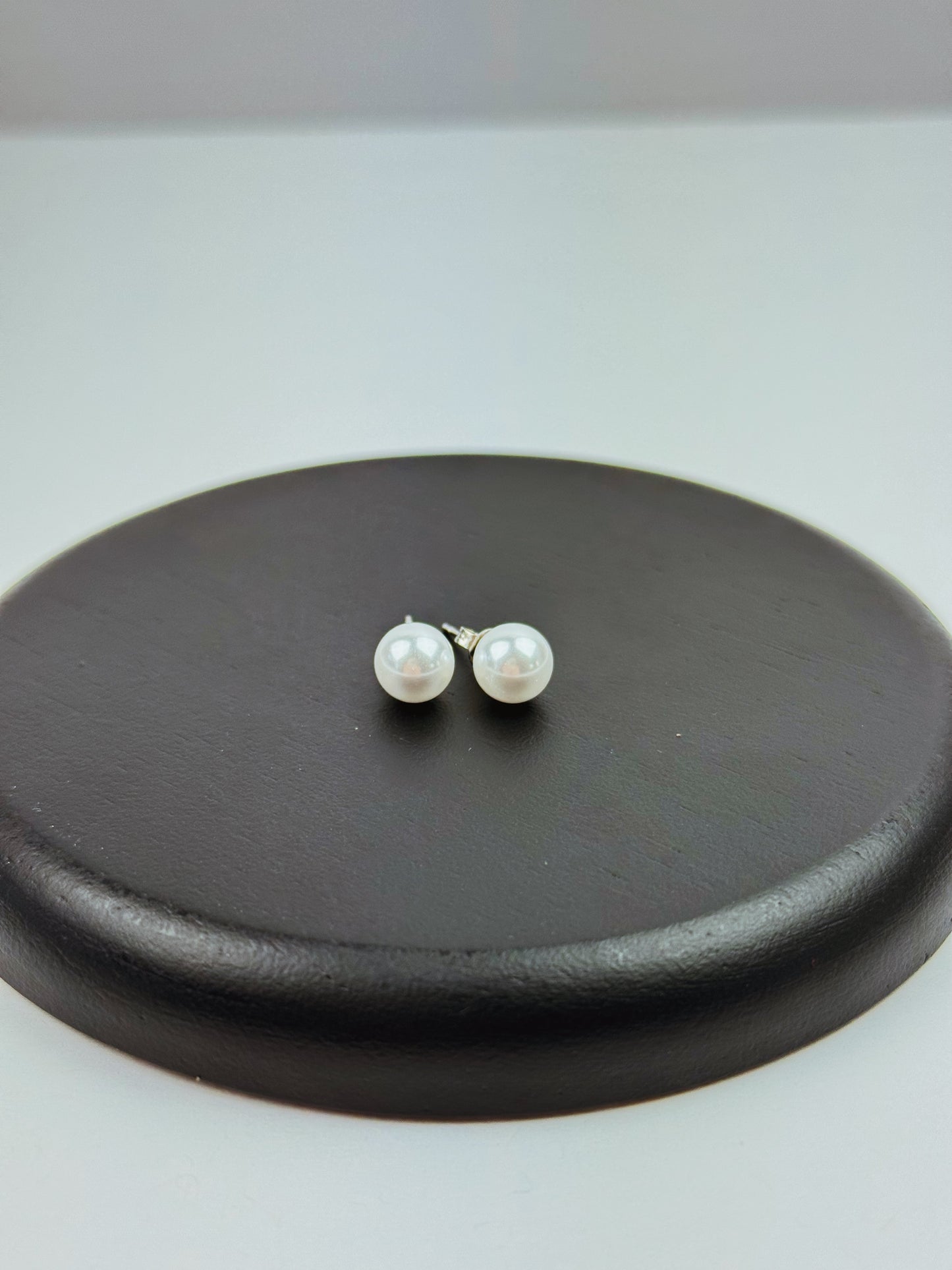 Classic Pearl Stud Earrings