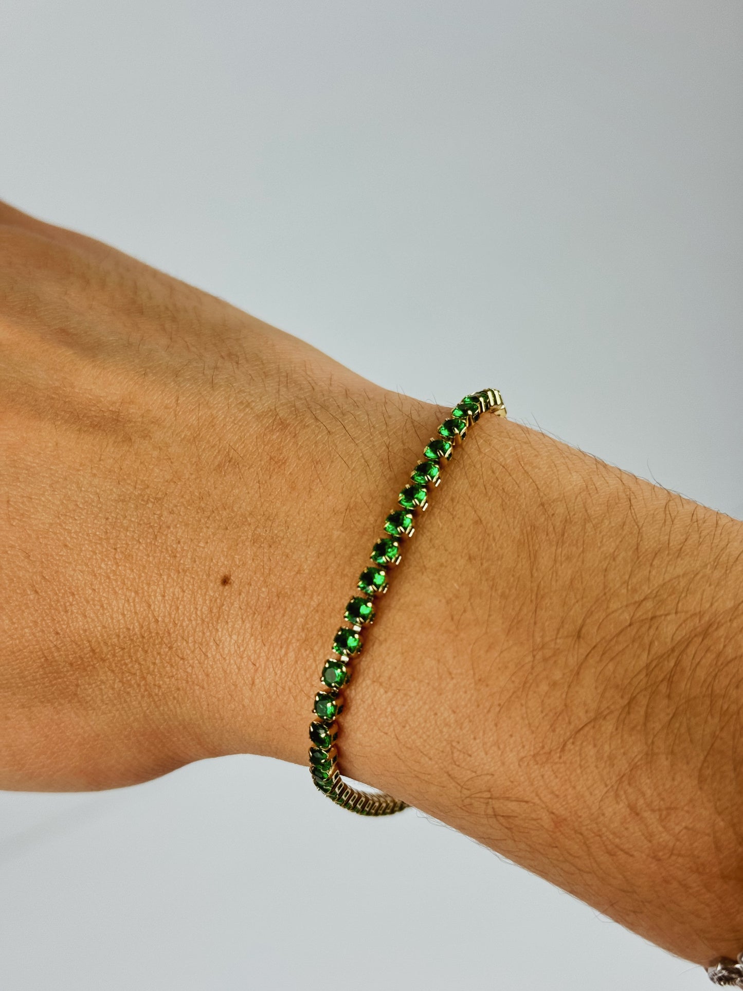 Emerald Tennis Bracelet