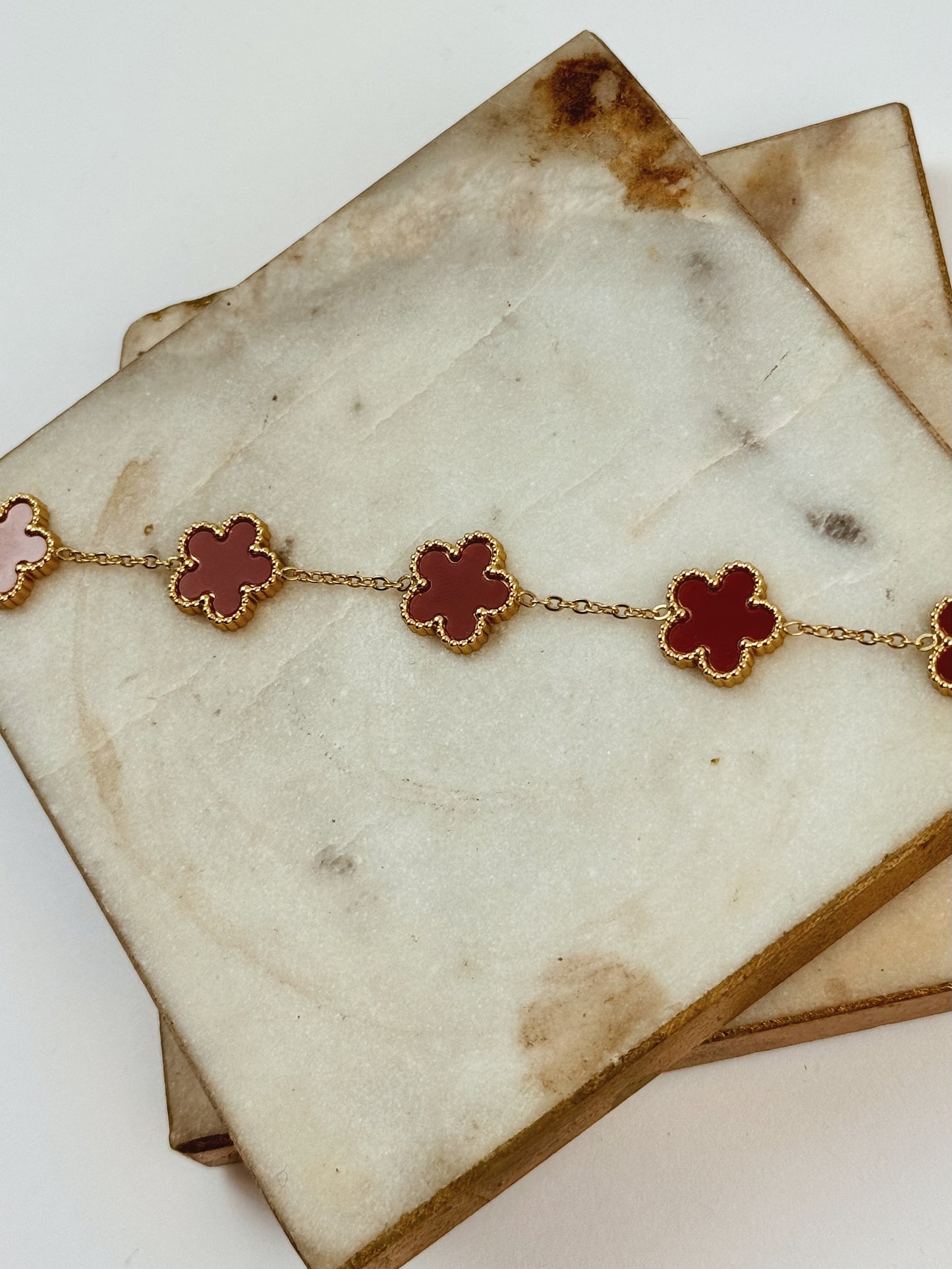 Red Clover Bracelet