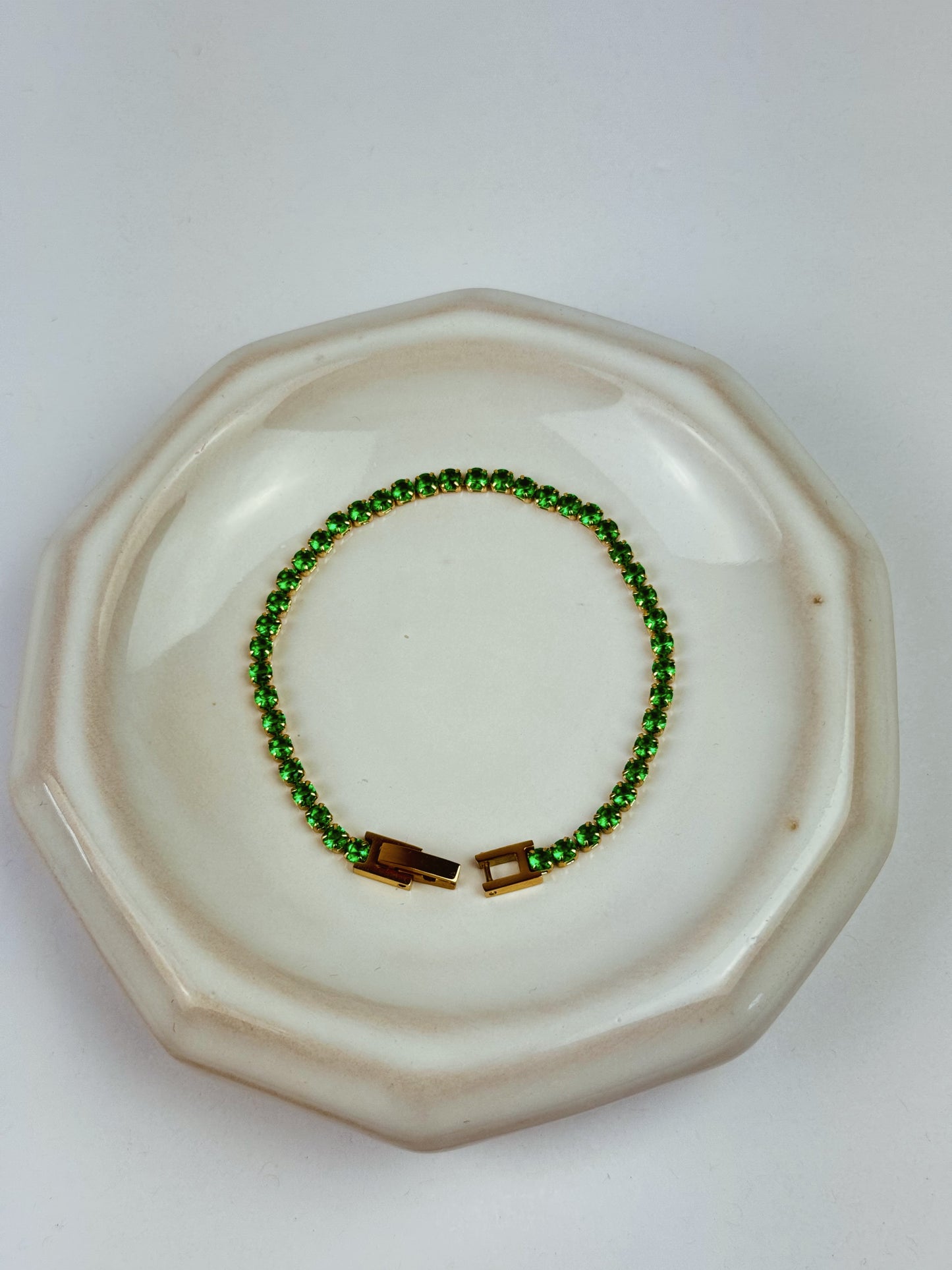 Emerald Tennis Bracelet