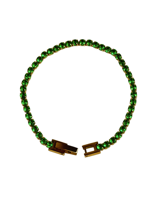 Emerald Tennis Bracelet