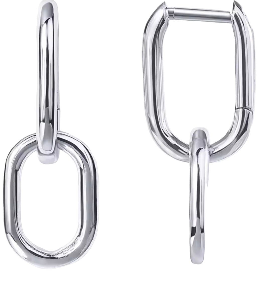 Grecia Silver Earrings