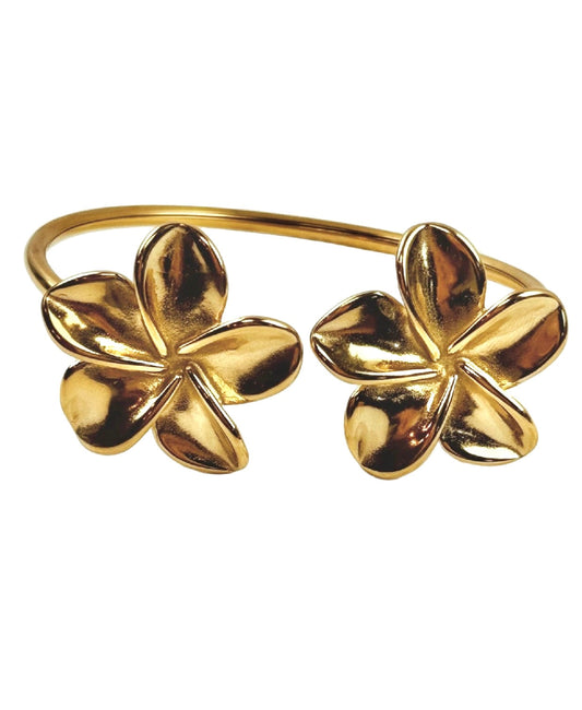 Flor Dorada - Cuff Bracelet
