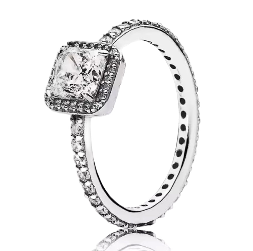 Crystal Square Ring